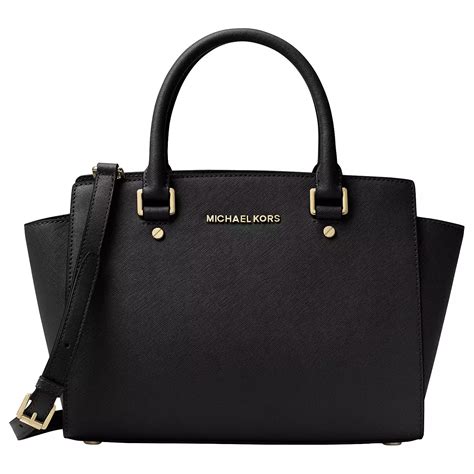 michael kors selma leather satchel.